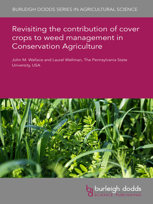 Cover image for Revisiting the contribution of cover crops to weed management in Conservation Agriculture